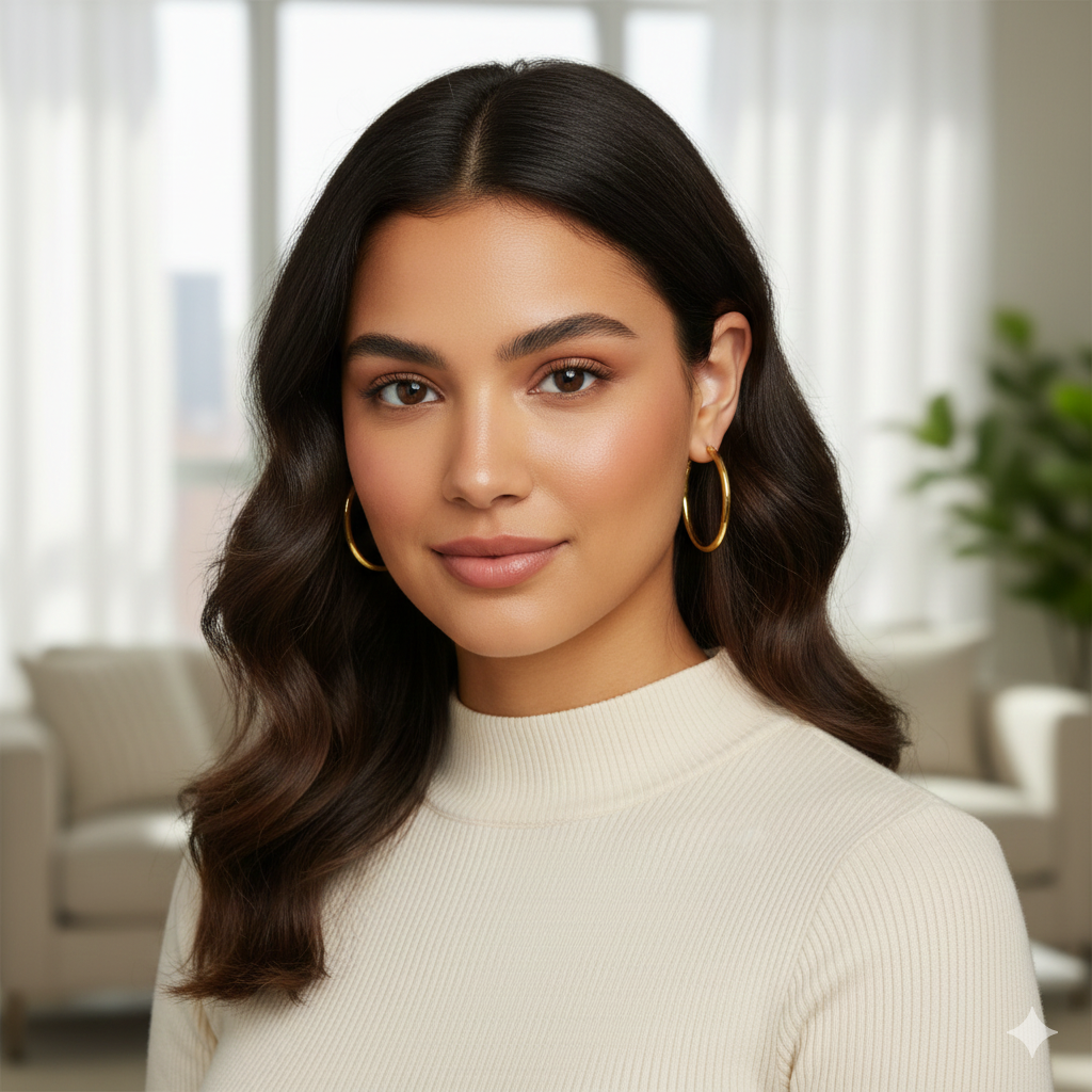 The Everyday Gold Hoops: Classic 2-Inch Sterling Silver Essentials